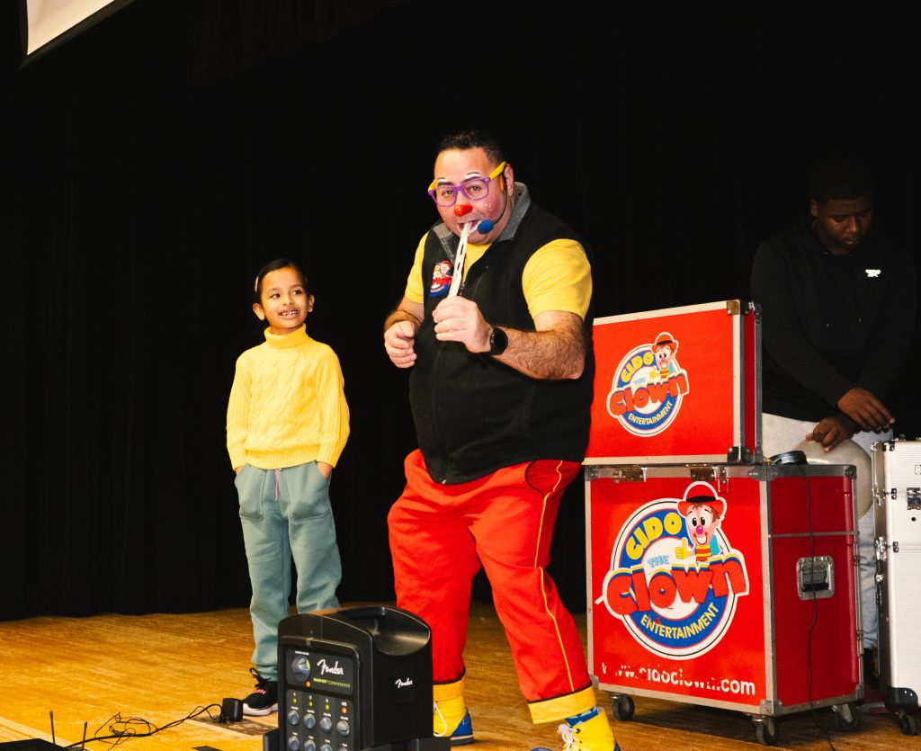 Cido the Clown Event” for Kids by Dil Kumari KC Memorial Foundation Inc